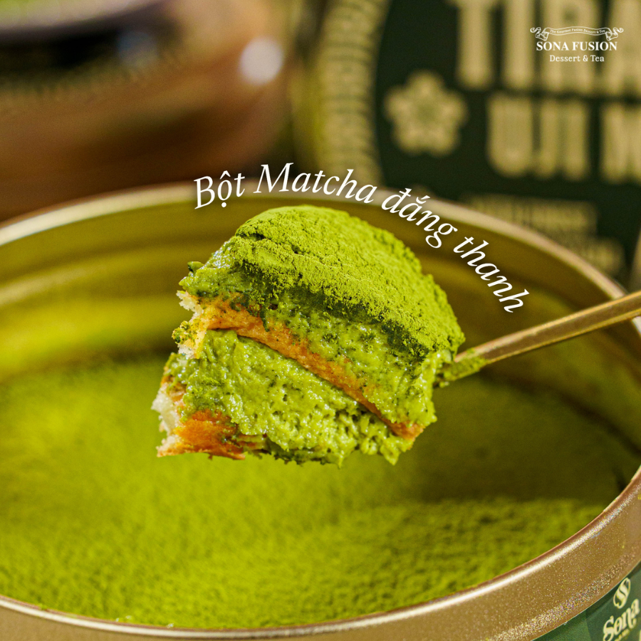 Bánh TIRAMISU MATCHA