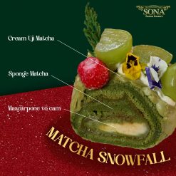 Matcha Snowfall