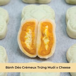 Bánh Trung Thu Dẻo Tuyết Crèmeux Trứng Muối Cheese