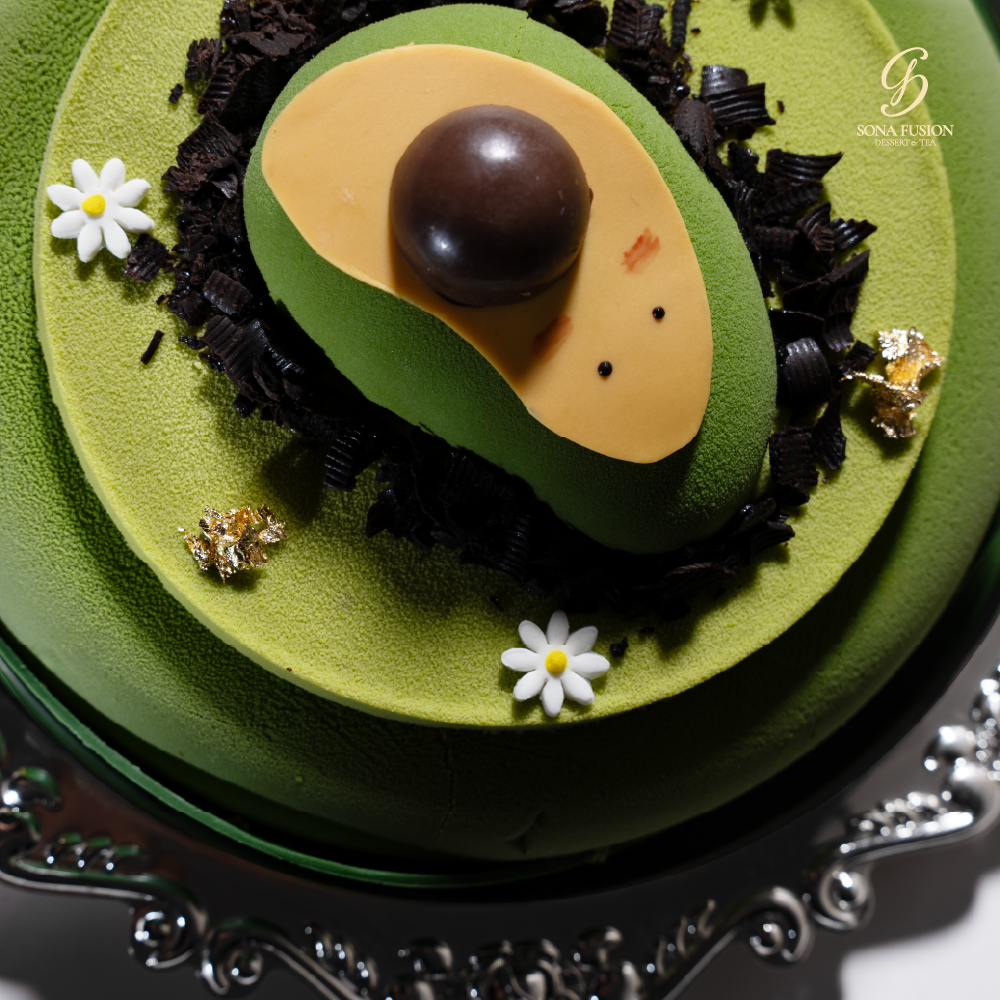 Bánh entremet bơ